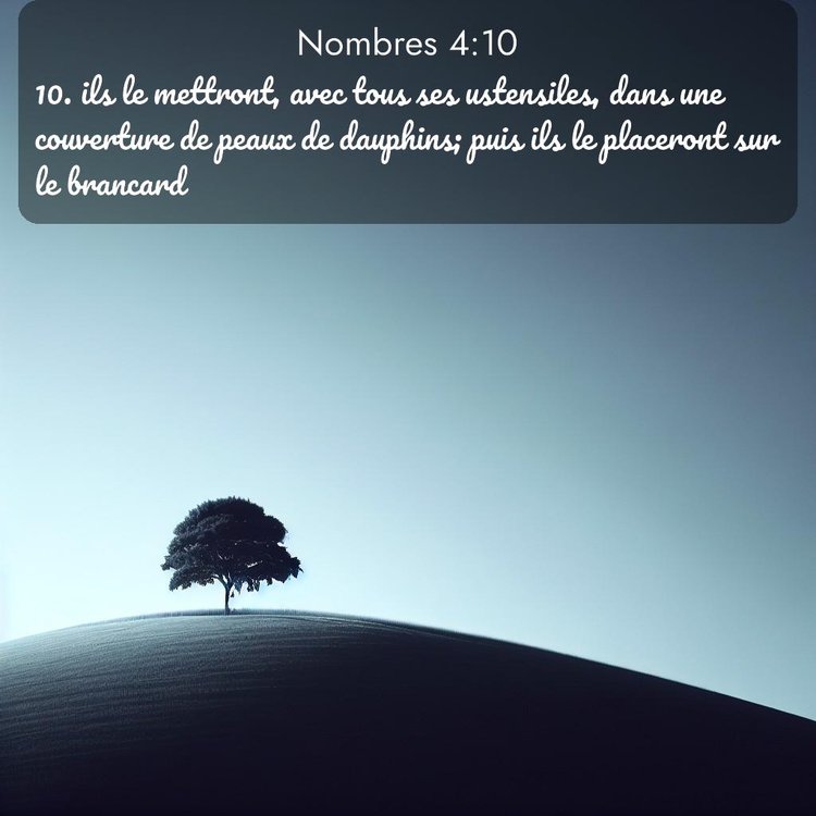 image nature avec verset biblique de la Bible