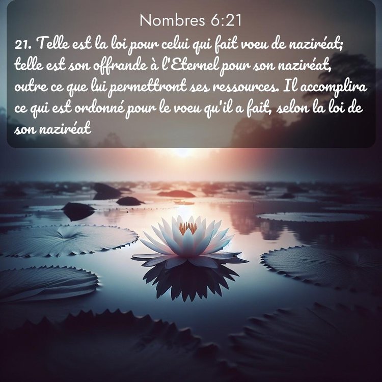 image nature avec verset biblique de la Bible
