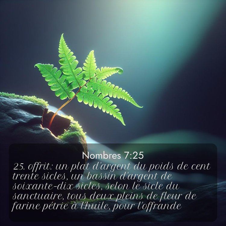 image nature avec verset biblique de la Bible