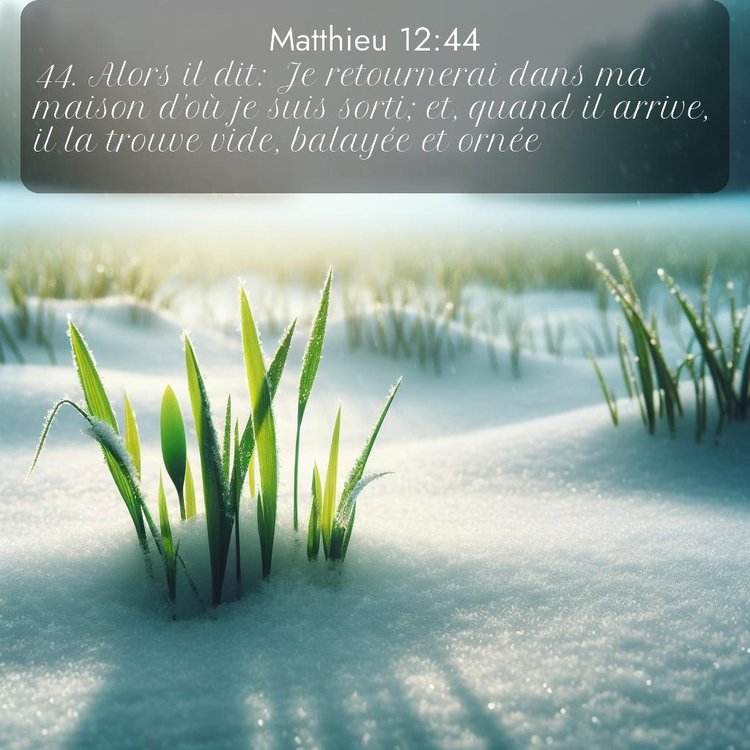 image nature avec verset biblique de la Bible