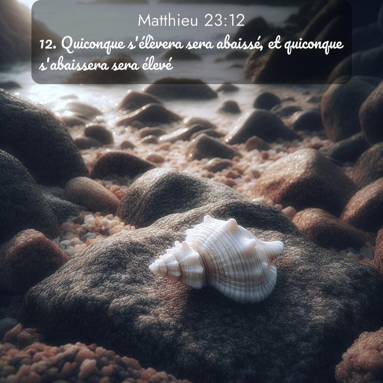 Segond Évangile selon Matthieu 23:12