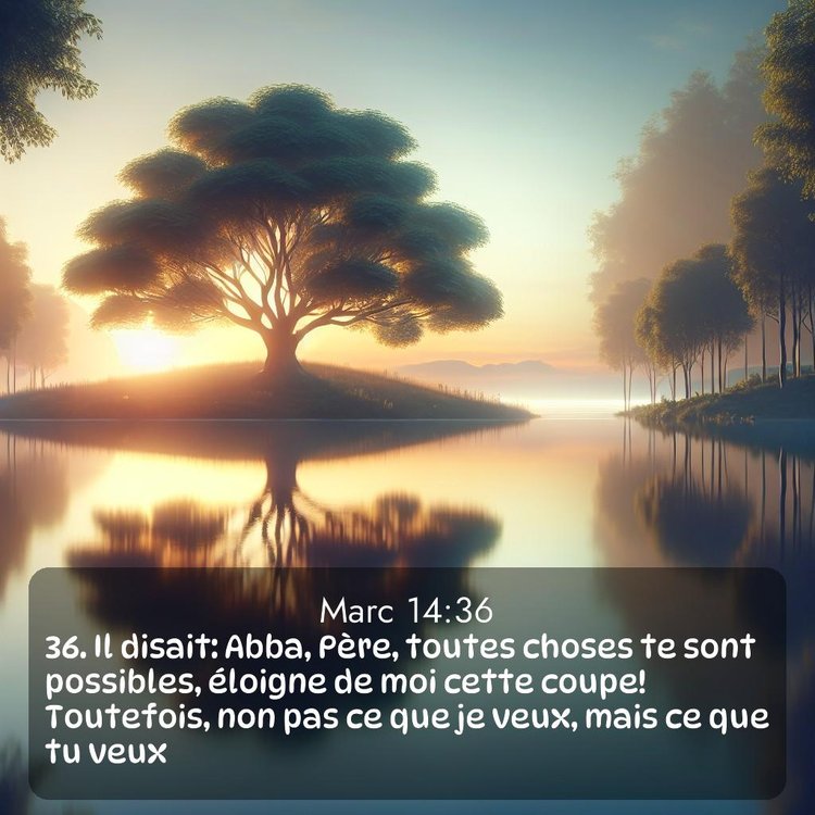 Segond Évangile selon Marc 14:36