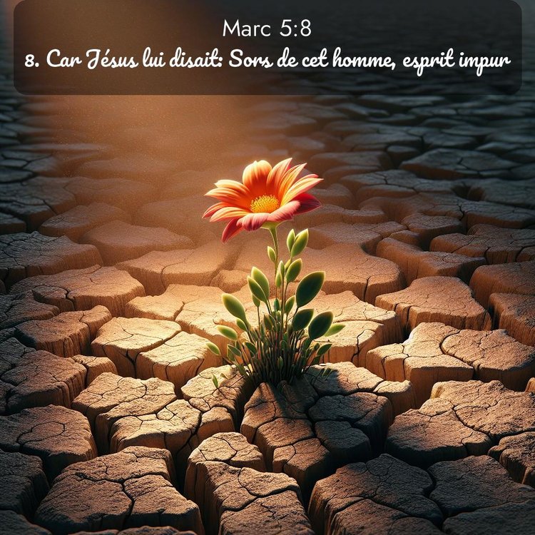 image nature avec verset biblique de la Bible
