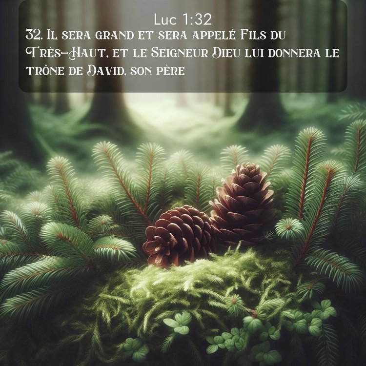 Segond Évangile selon Luc 1:32