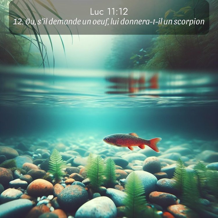 image nature avec verset biblique de la Bible