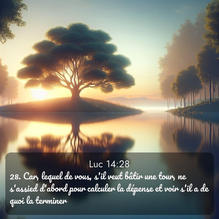image nature avec verset biblique de la Bible