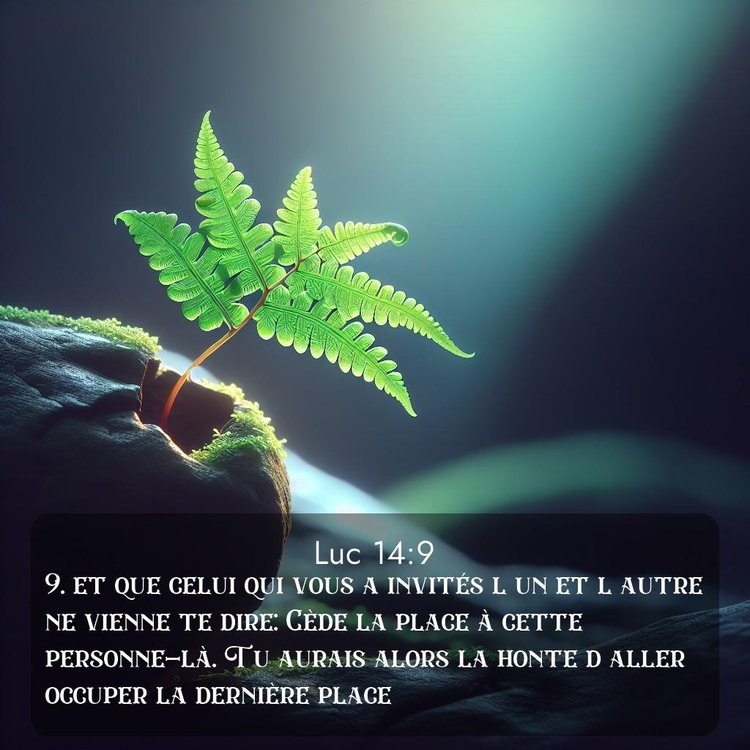 image nature avec verset biblique de la Bible