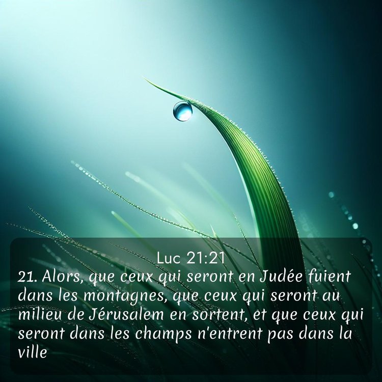 image nature avec verset biblique de la Bible
