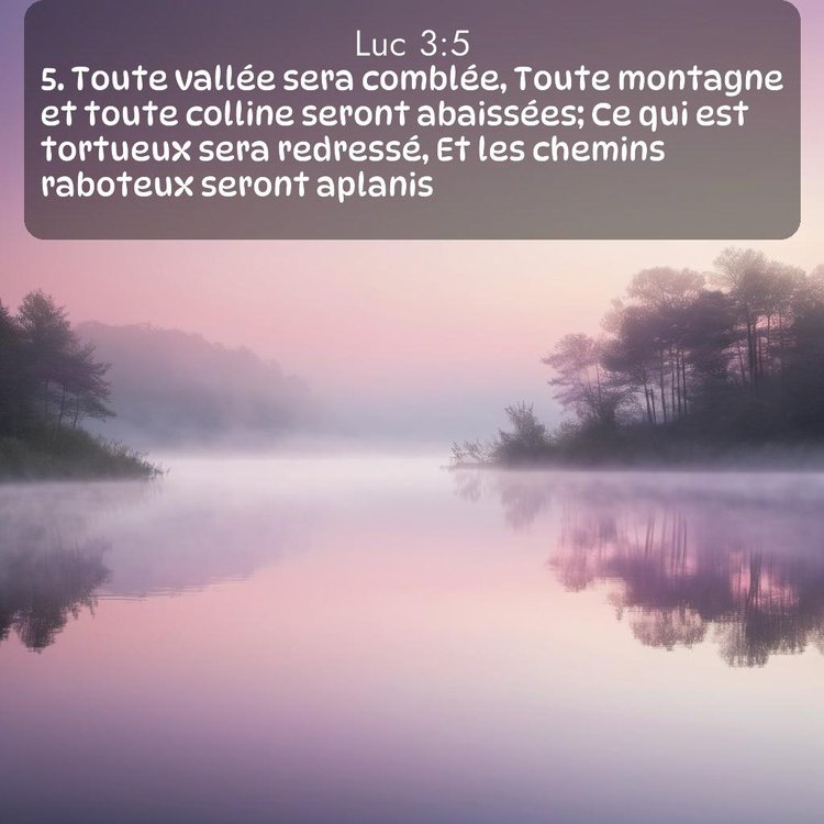 image nature avec verset biblique de la Bible
