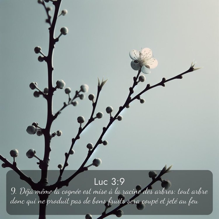 image nature avec verset biblique de la Bible