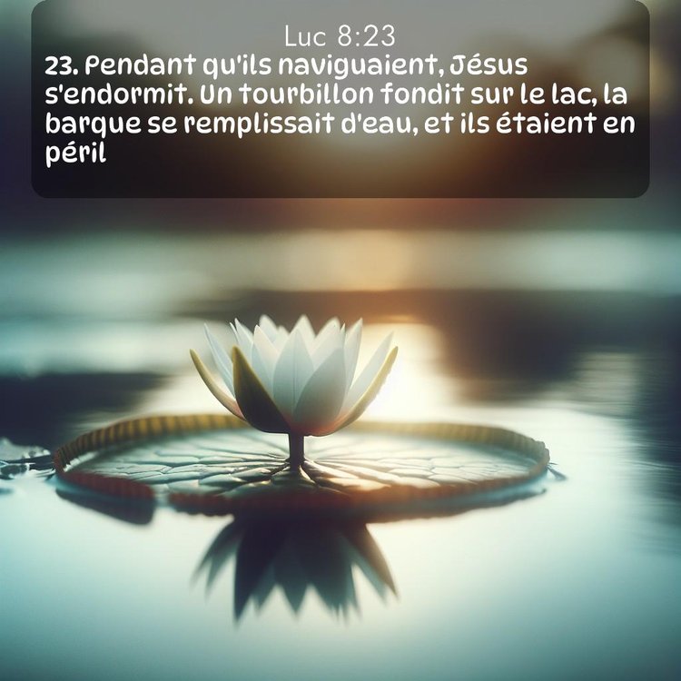 image nature avec verset biblique de la Bible