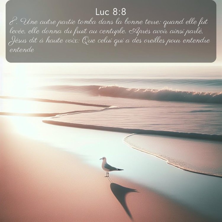 image nature avec verset biblique de la Bible