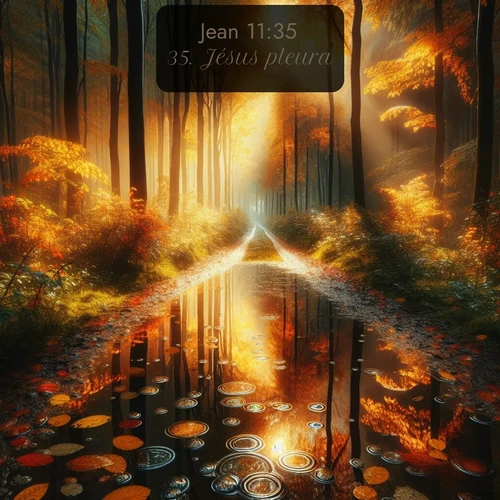 Segond Évangile selon Jean  ; image nature: image avec le verset biblique :Jésus pleura. ;  ; 11:35
