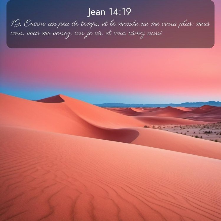 image nature avec verset biblique de la Bible