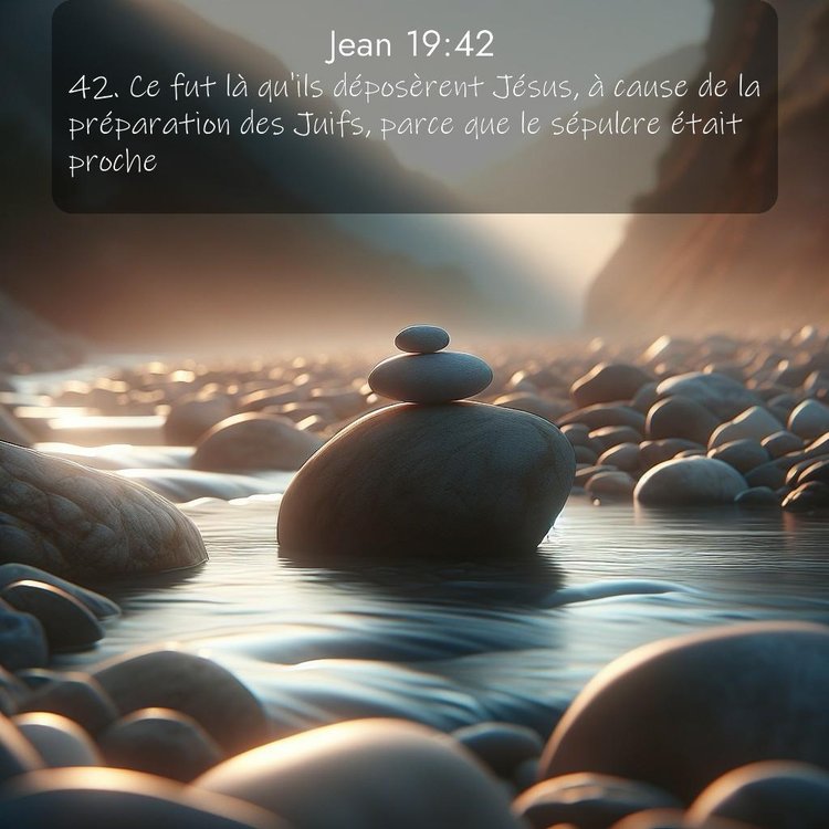 Bible Segond Évangile selon Jean 19:42