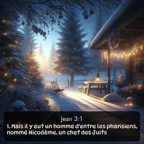 Segond Évangile selon Jean  ; image nature: image avec le verset biblique :Mais il y eut un homme d&#039;entre les pharisiens, nommé Nicodème, un chef des Juifs, ;  ; 3:1