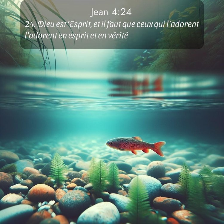 image nature avec verset biblique de la Bible