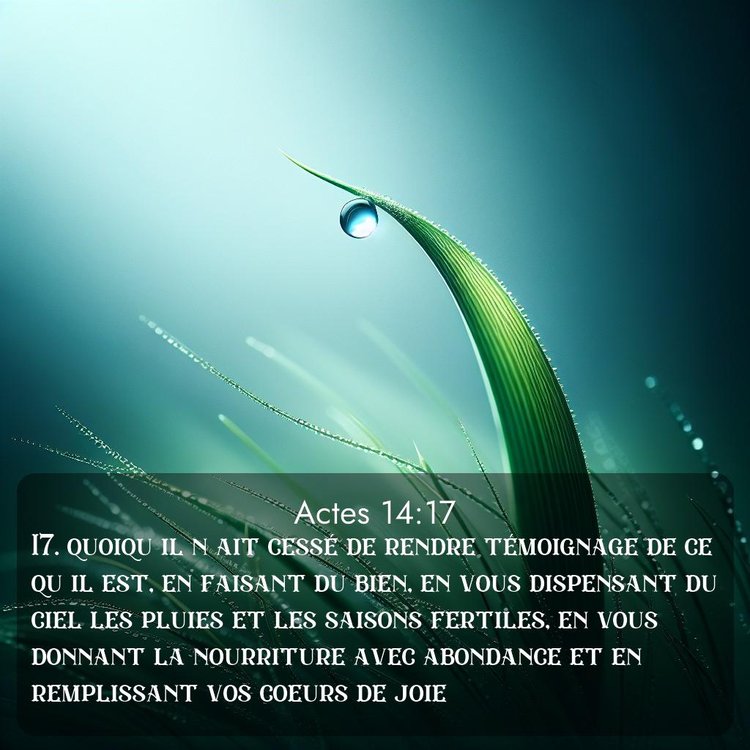 image nature avec verset biblique de la Bible