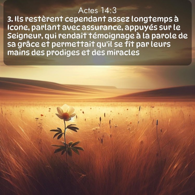image nature avec verset biblique de la Bible