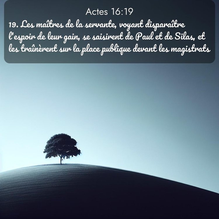 Segond Actes 16:19