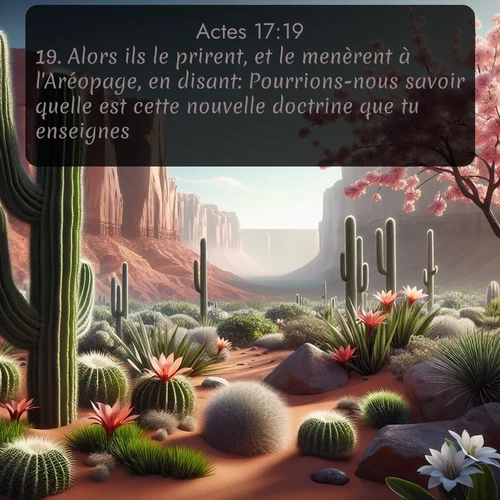 Segond Actes  ; image nature: image avec le verset biblique :Alors ils le prirent, et le menèrent à l&#039;Aréopage, en disant: Pourrions-nous savoir quelle est cette nouvelle doctrine que tu enseignes? ;  ; 17:19