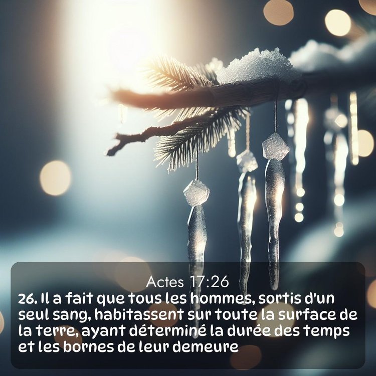 Segond Actes 17:26