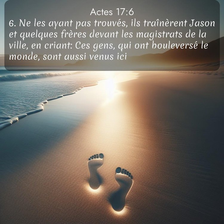 Segond Actes 17:6