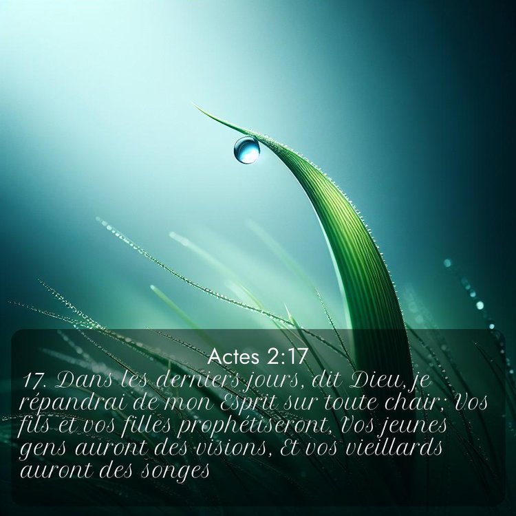 Segond Actes 2:17