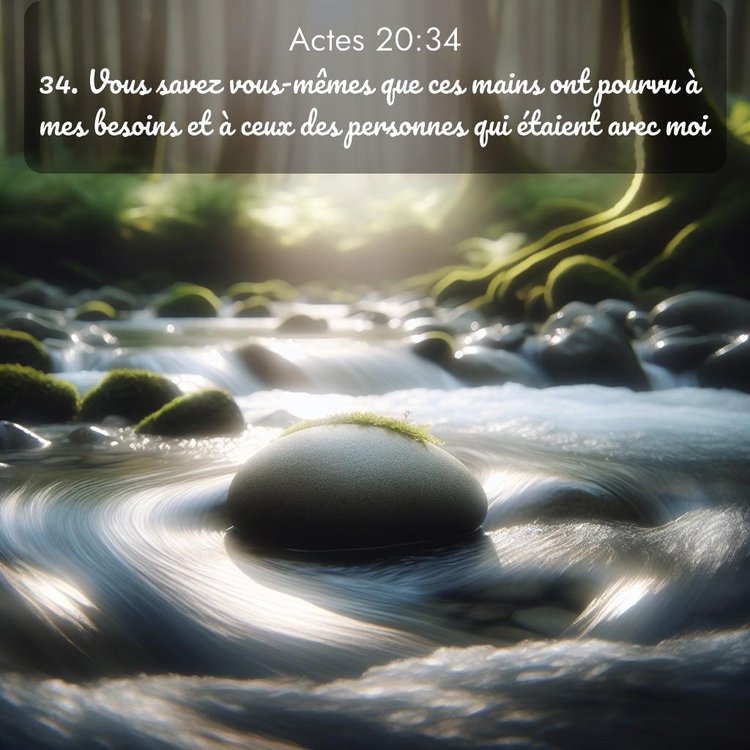 Segond Actes 20:34