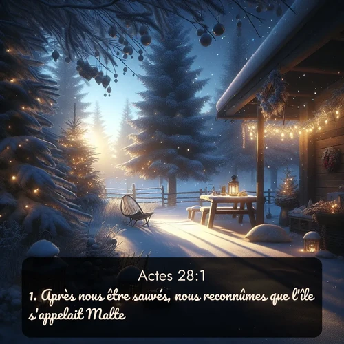 Segond Actes  ; image nature: image avec le verset biblique :Après nous être sauvés, nous reconnûmes que l&#039;île s&#039;appelait Malte. ;  ; 28:1