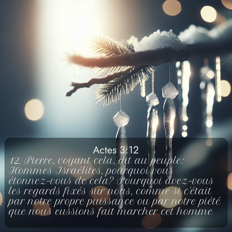 Segond Actes 3:12