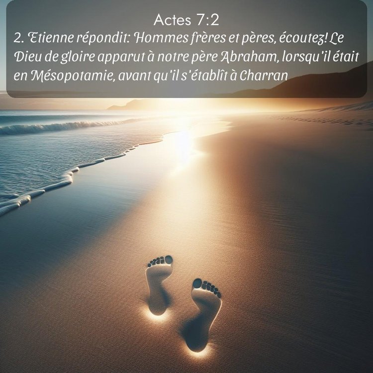 Segond Actes 7:2