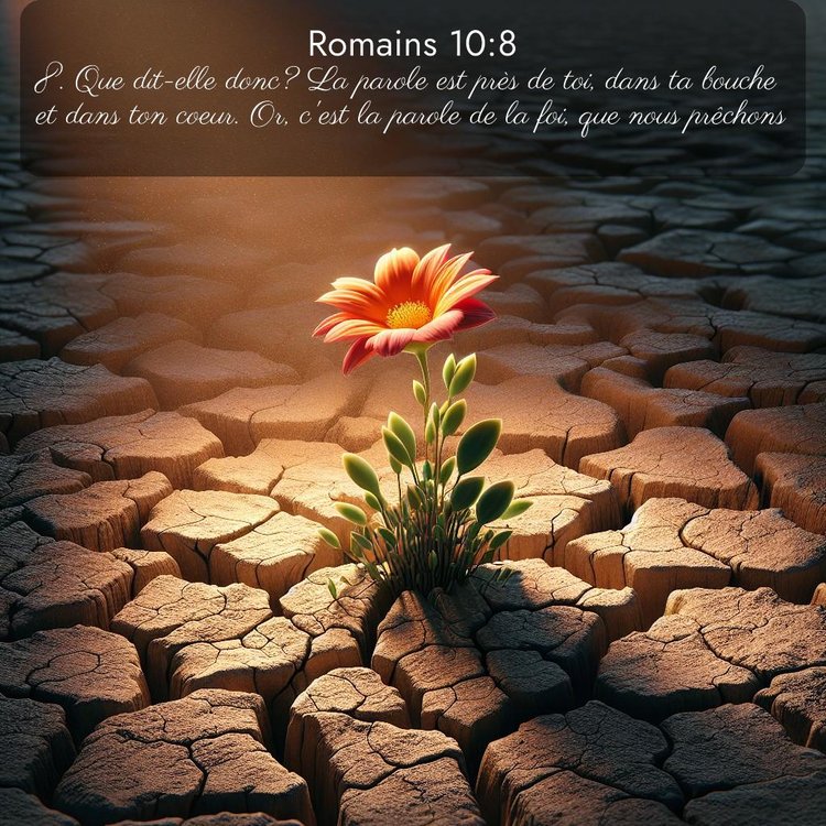 image nature avec verset biblique de la Bible