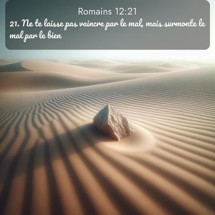 image nature avec verset biblique de la Bible