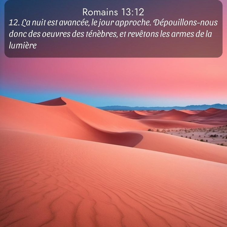 image nature avec verset biblique de la Bible