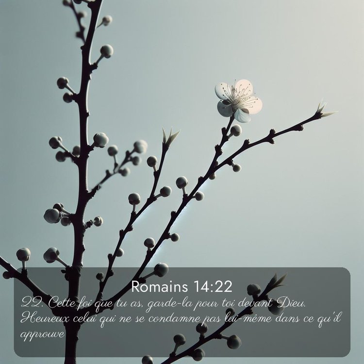 image nature avec verset biblique de la Bible