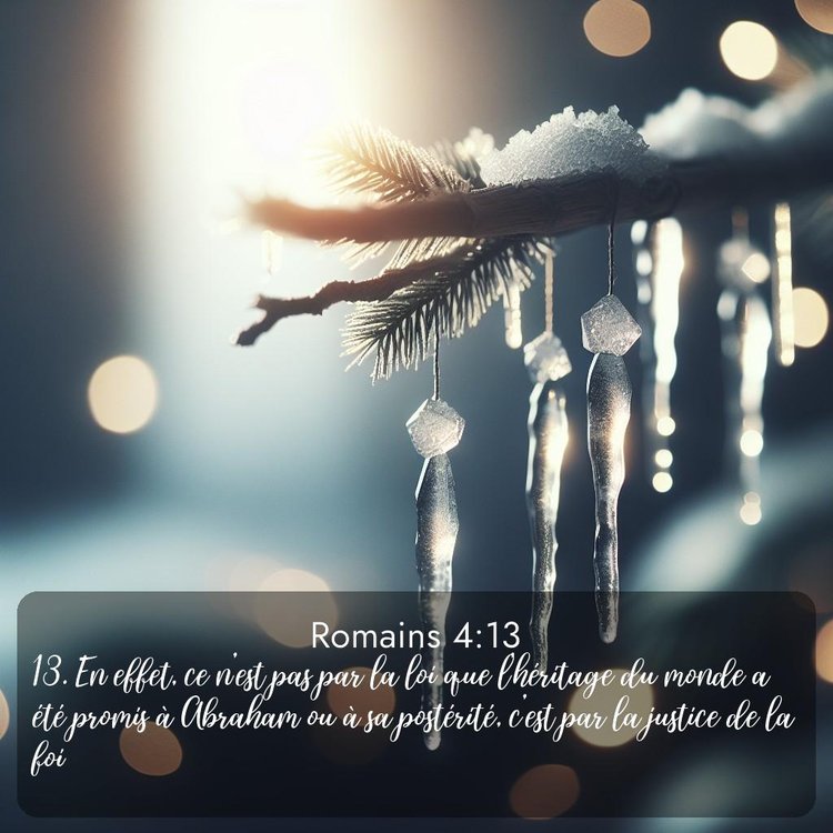 Segond Romains 4:13