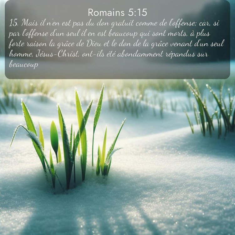 image nature avec verset biblique de la Bible