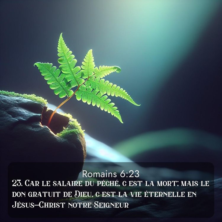 image nature avec verset biblique de la Bible
