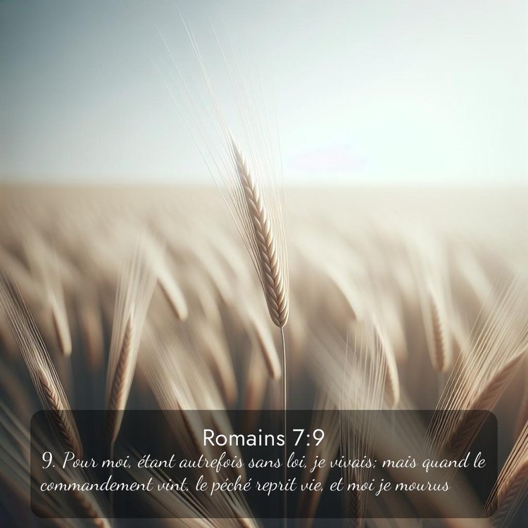 Segond Romains 7:9