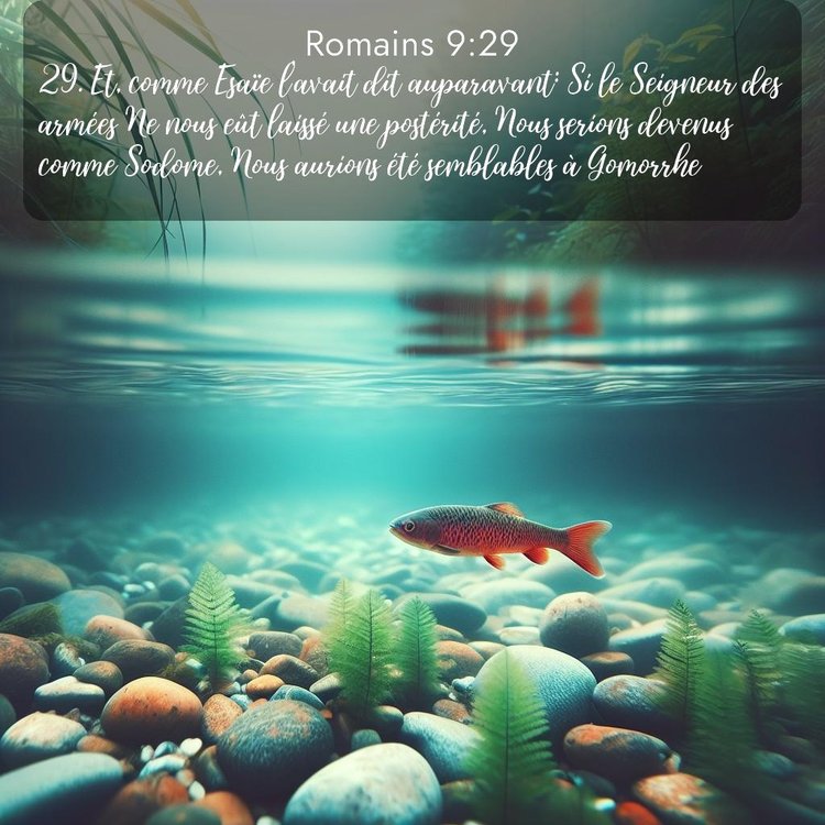 Segond Romains 9:29