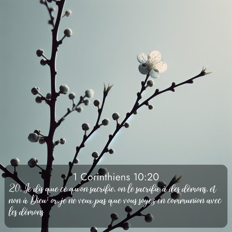 image nature avec verset biblique de la Bible