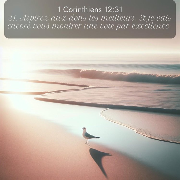 image nature avec verset biblique de la Bible