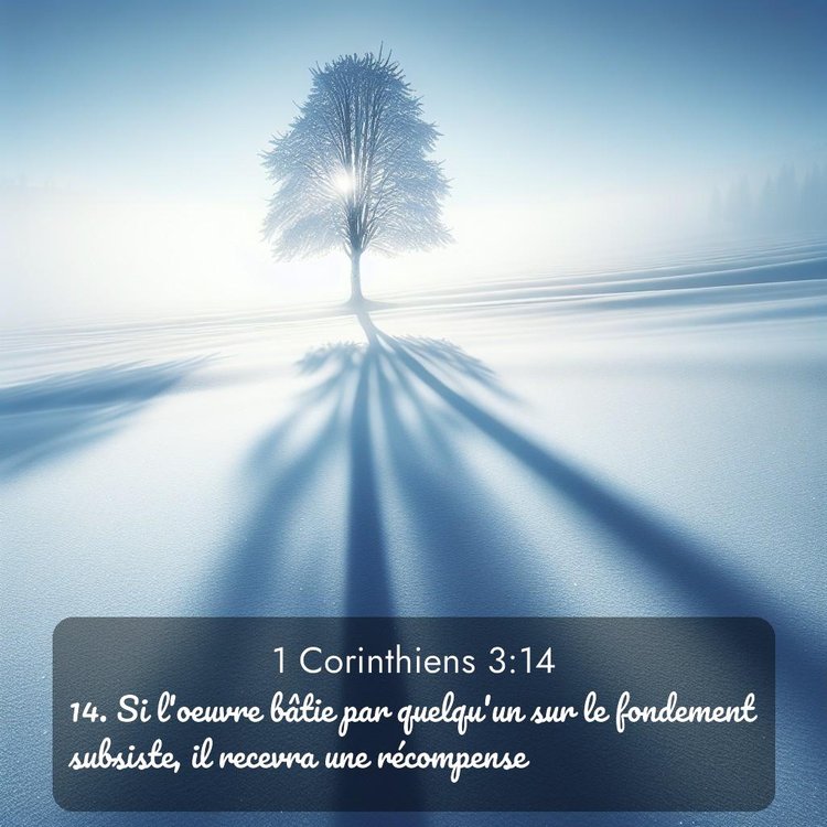 image nature avec verset biblique de la Bible