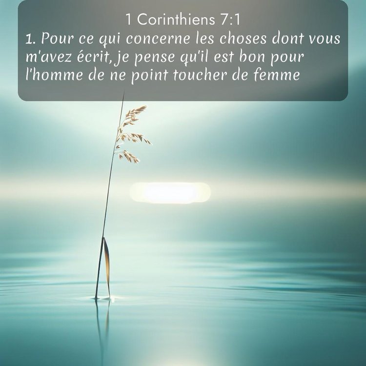 image nature avec verset biblique de la Bible