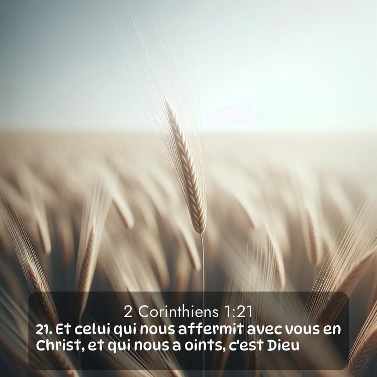 Segond 2 Corinthiens 1:21