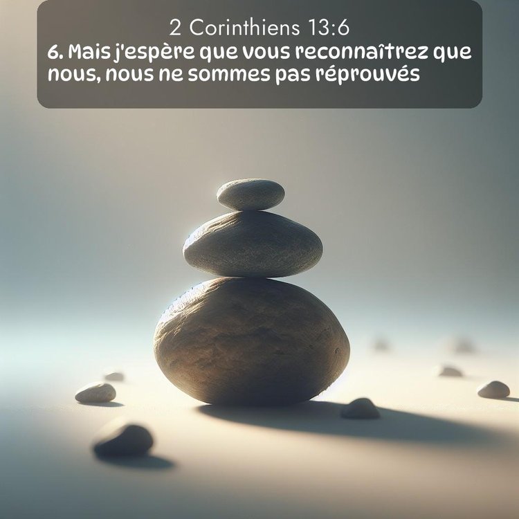 Segond 2 Corinthiens 13:6