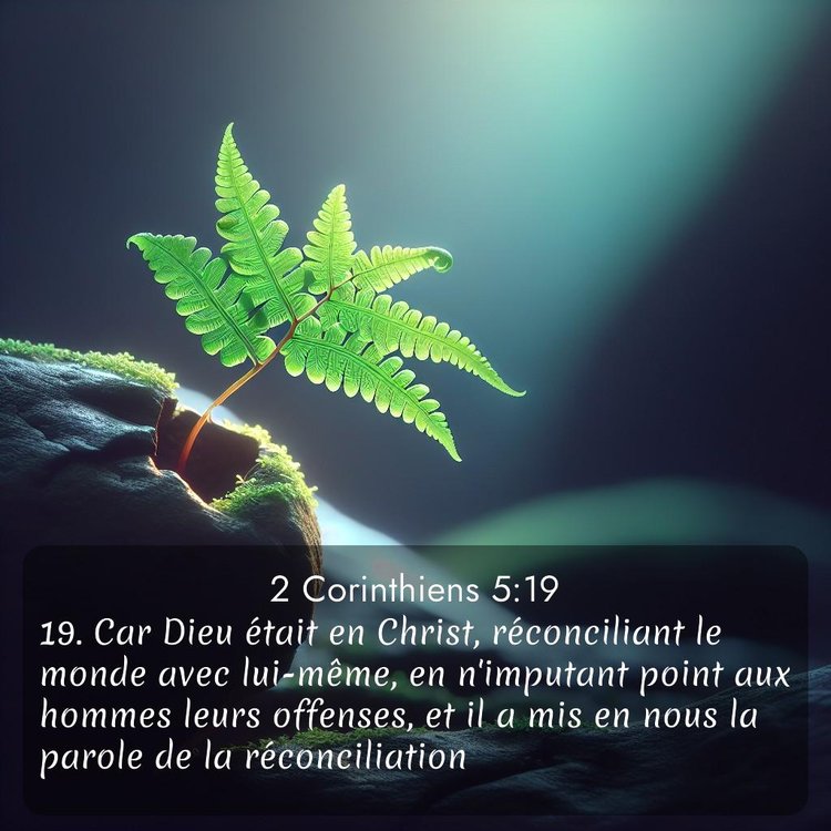 image nature avec verset biblique de la Bible