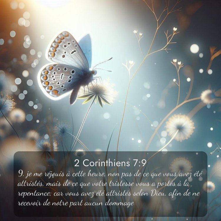 image nature avec verset biblique de la Bible