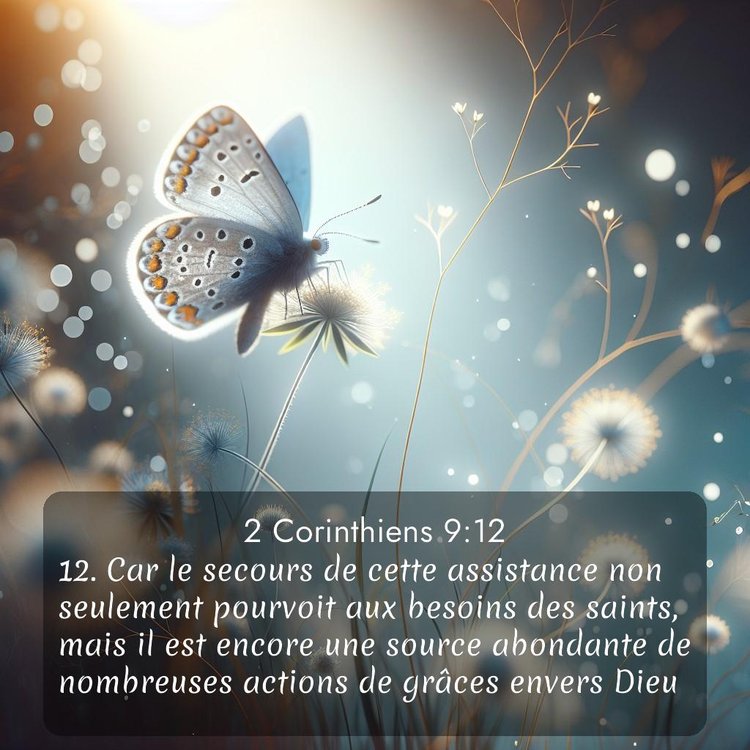 image nature avec verset biblique de la Bible